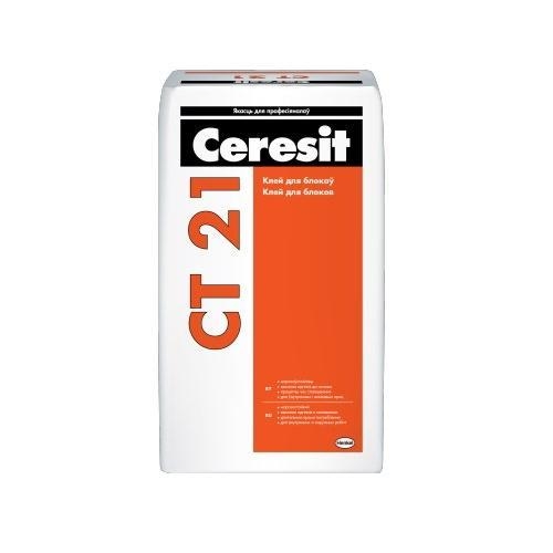 Клей для блоков Ceresit CТ 21