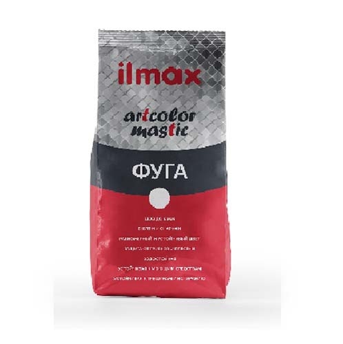 Фуга для швов ilmax artcolor mastic 2 кг, №01, белая