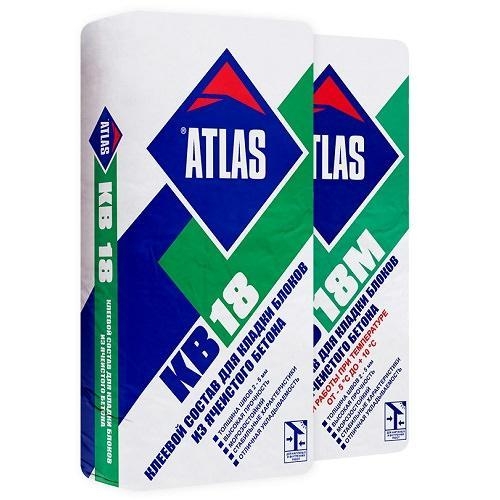 Клеевой состав для кладки блоков ATLAS КВ №18М