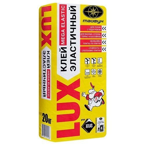 Клеевой состав повышенной эластичности LUX, 20 кг